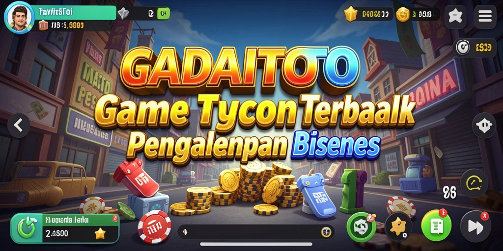 Tampilan gameplay GADAITOTO yang menarik dan penuh strategi Tycoon.