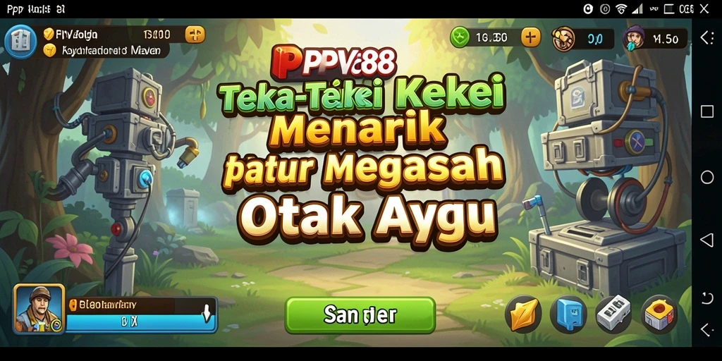Tampilan gameplay <strong>PPV88</strong> dengan teka-teki yang menarik dan menantang.